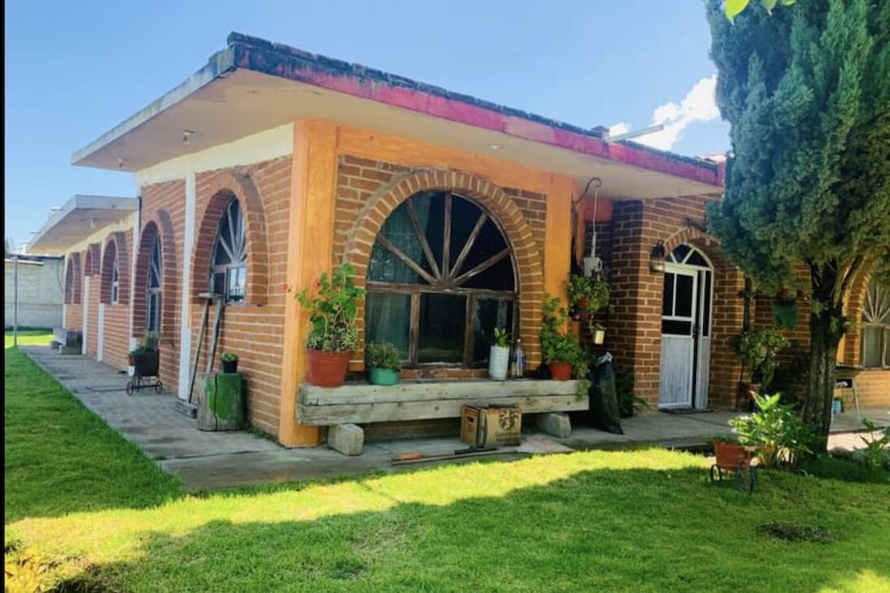 cabin with beautiful view of the Malinche wing, fireplace, hydromassage