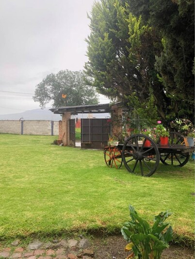 cabin with beautiful view of the Malinche wing, fireplace, hydromassage