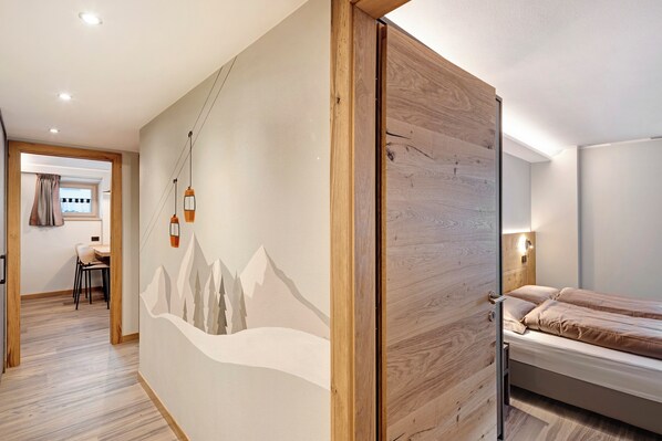 2 bedrooms, free WiFi, bed sheets, wheelchair access