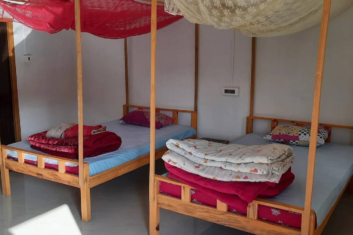 Egyptian cotton sheets, premium bedding, down duvets, memory-foam beds