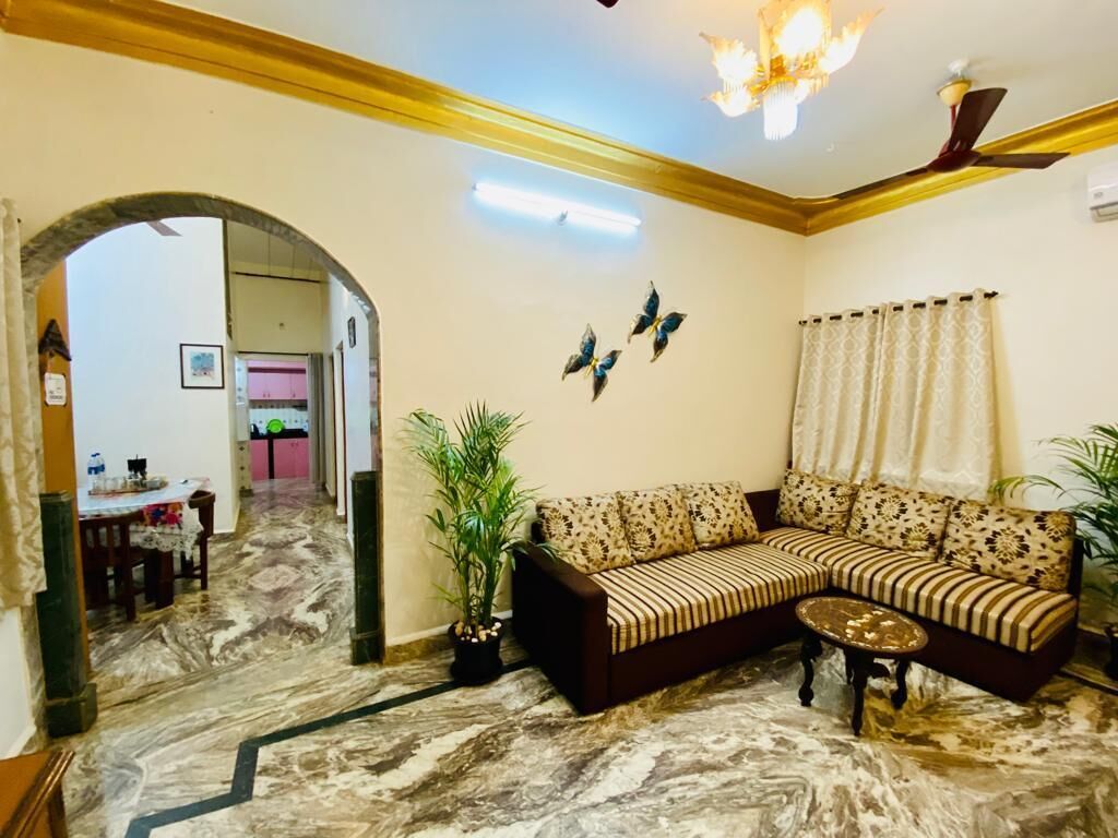 Cozy 2BHK independent villa is located in Anjuna Goa.