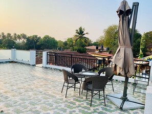 Outdoor dining - Laxmi Villa: Premium 3BHK Villa located in Anjuna Goa. (Anjuna)