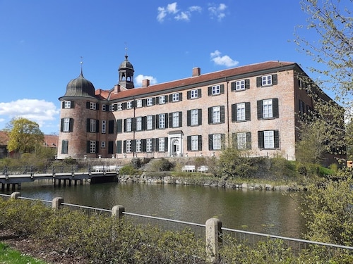 Idyllic vacation home in a large garden in Holstein Switzerland