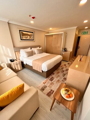 Habitación Deluxe | Sábanas de algodón egipcio y ropa de cama de alta calidad