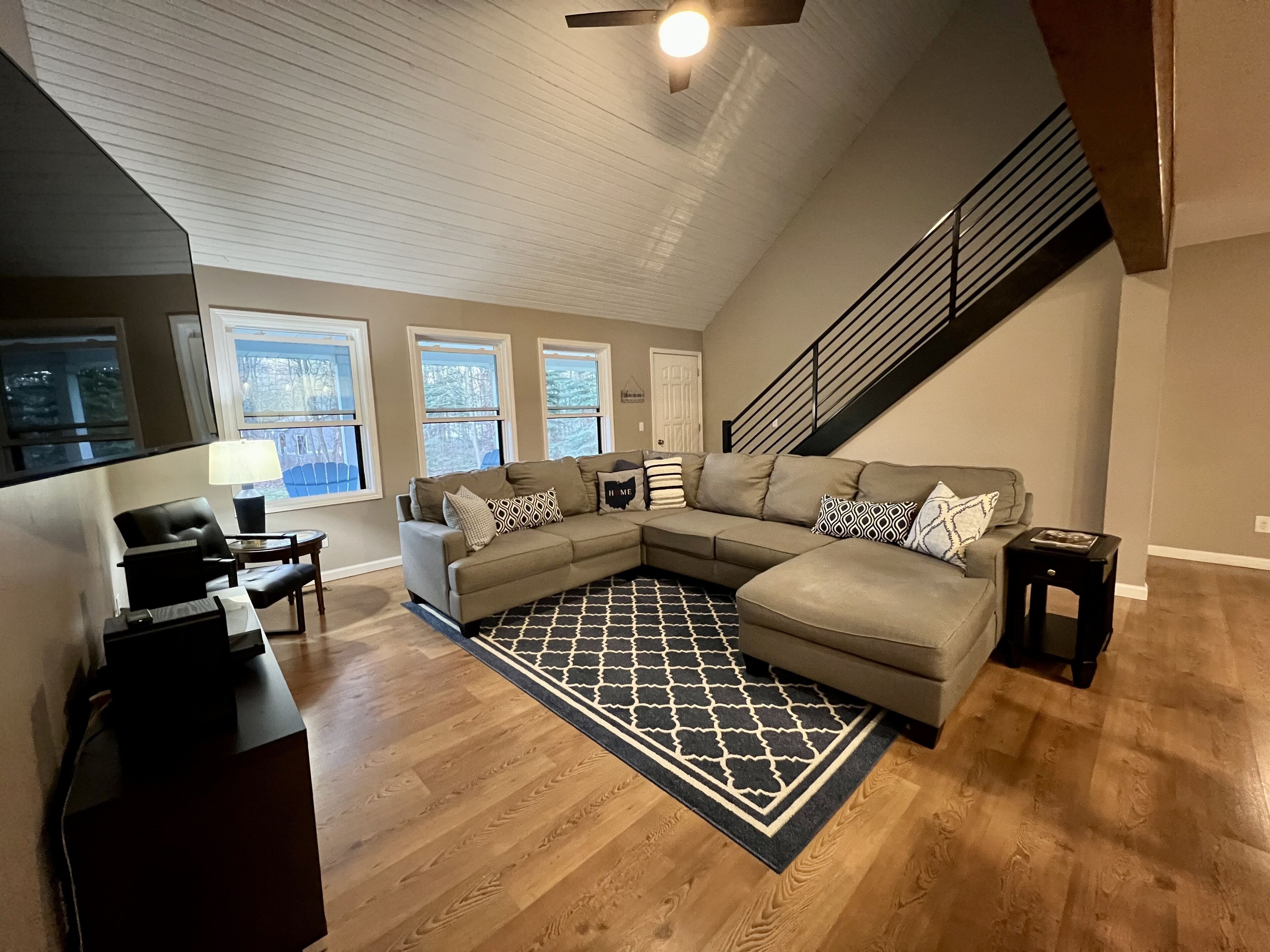 Secluded Home Nestled in the Woods just Minutes from Lake Michigan..