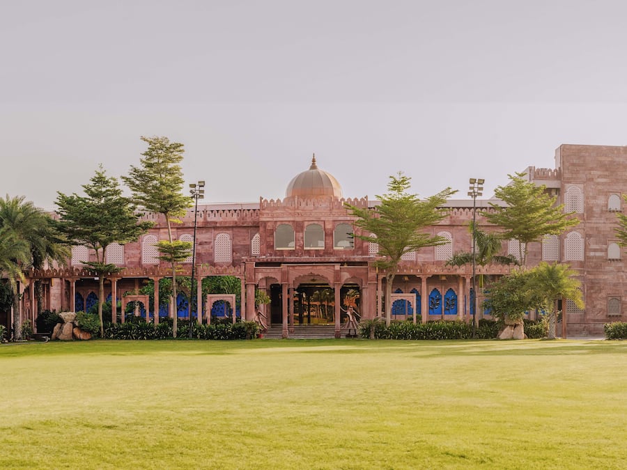 Façade de l’hébergement