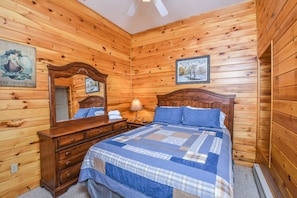 4 bedrooms, individually decorated, individually furnished, desk