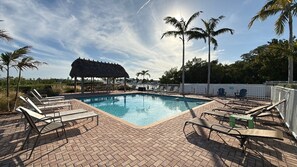 Una piscina climatizada