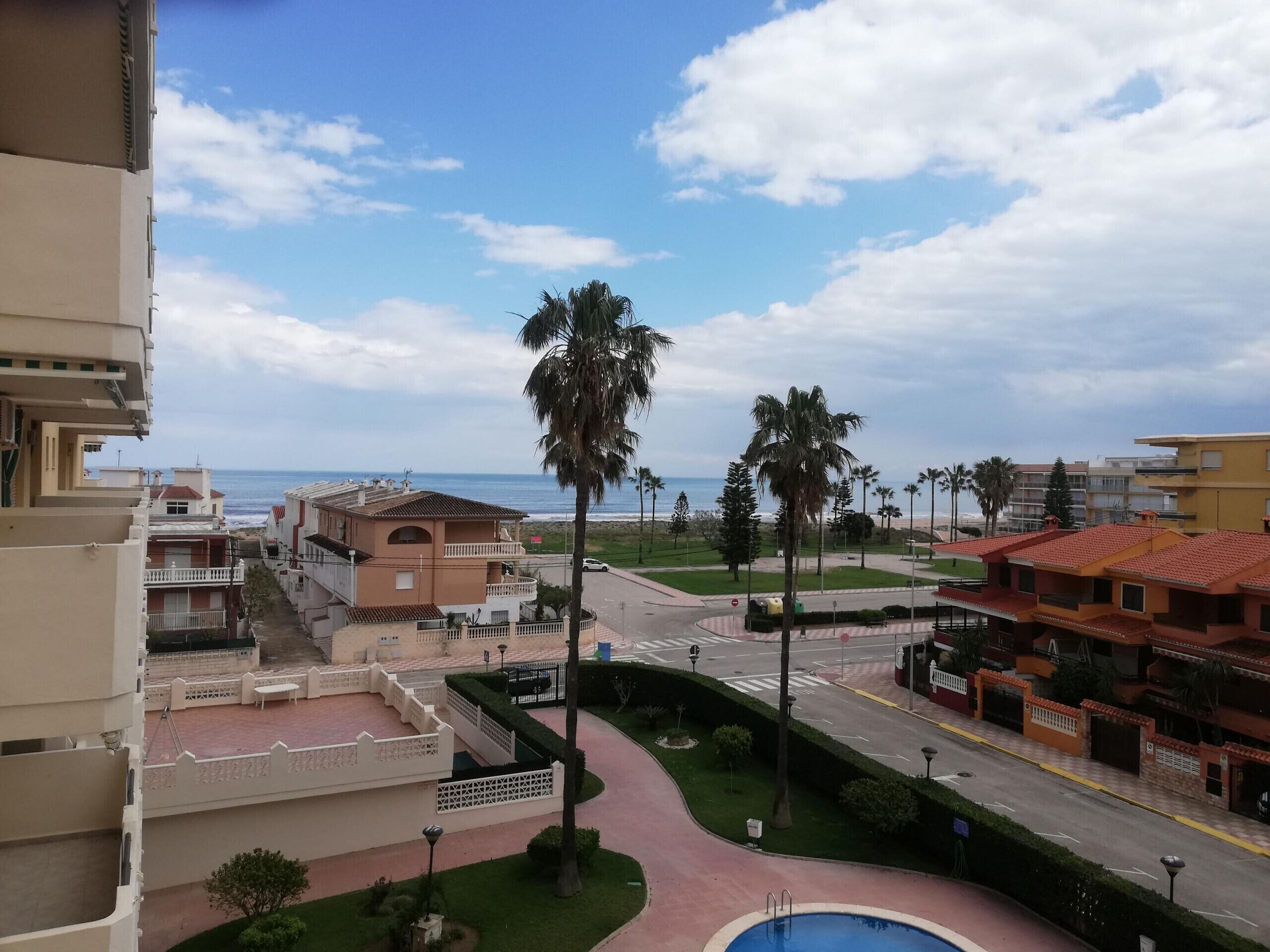 Vista desde la propiedad