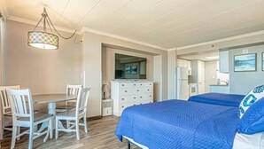 1 室のベッドルーム、WiFi、ベッドシーツ
