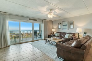 TV - Oceanfront | Amelia By The Sea Condo | Exclusive Access to the Pier (Fernandina Beach)