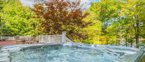 House, Multiple Beds, Hot Tub | Property grounds