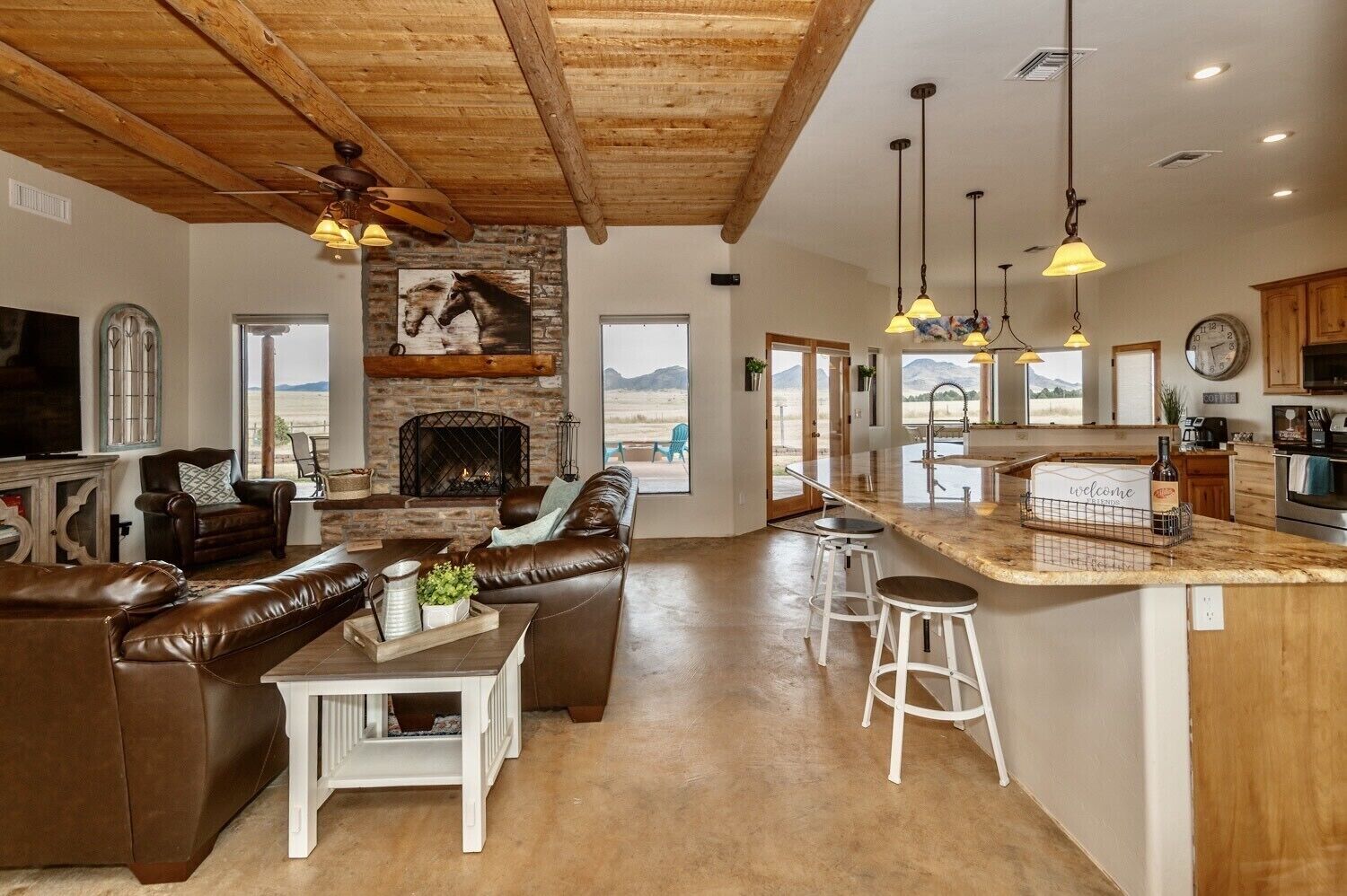 Tilted Horse Ranch in the heart of wine country