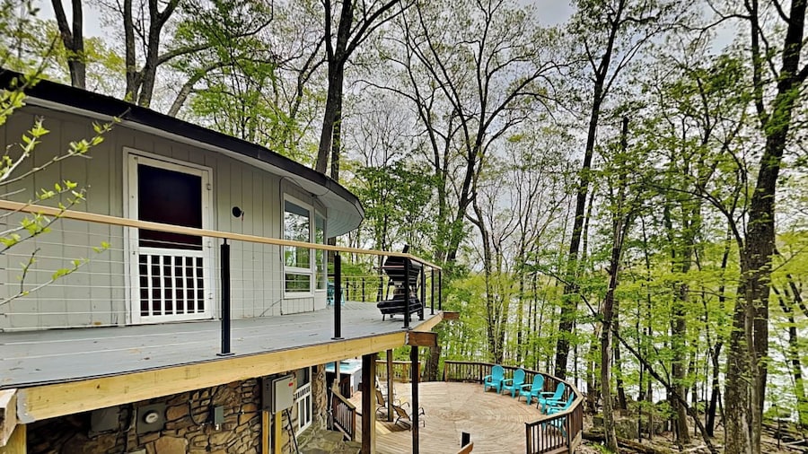 Retro Lake Landing by Taylor Made Deep Creek