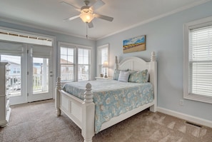 5 bedrooms, free WiFi, bed sheets, wheelchair access - 2 Minutes to the Beach, Ocean Views, Side by Side Homes, Rent Separate/Together (Kure Beach)