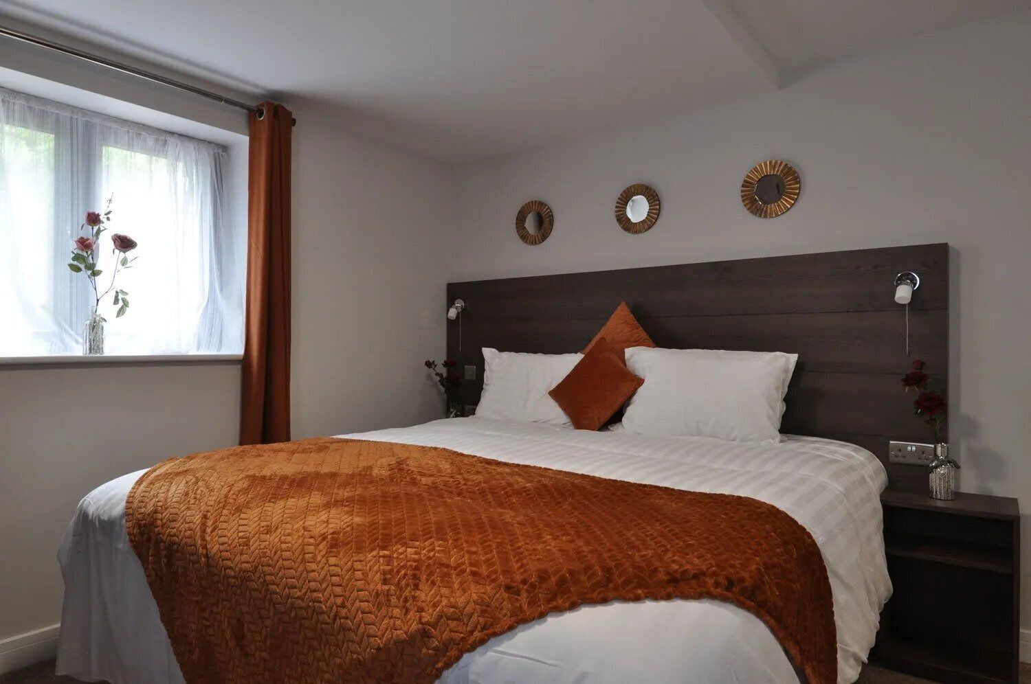 double or twin room | individually furnished, desk, laptop workspace, blackout curtains