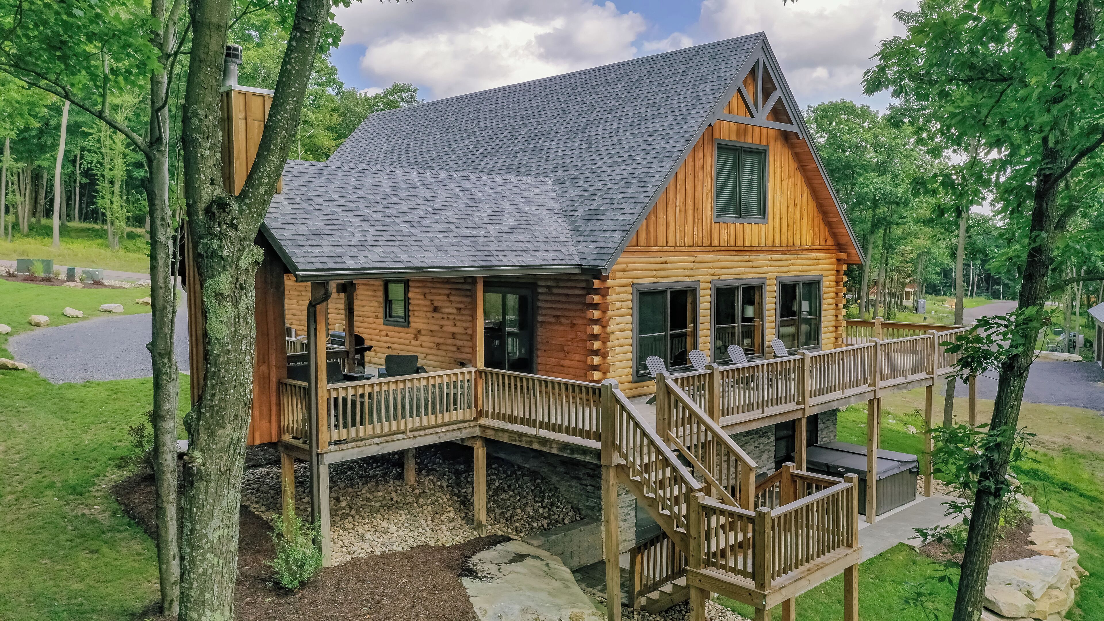 Fachada de la propiedad