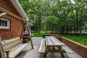 Casa, varias camas, chimenea | Vista desde la habitación