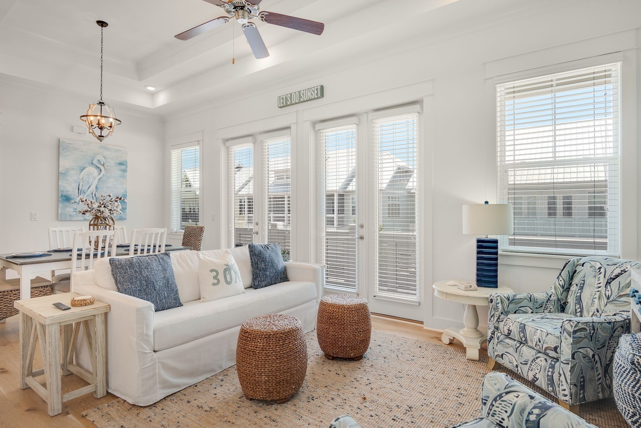 Beach Getaway in 30A! HEATED POOL~  Summer dates available Sleeps 8 comfortably!