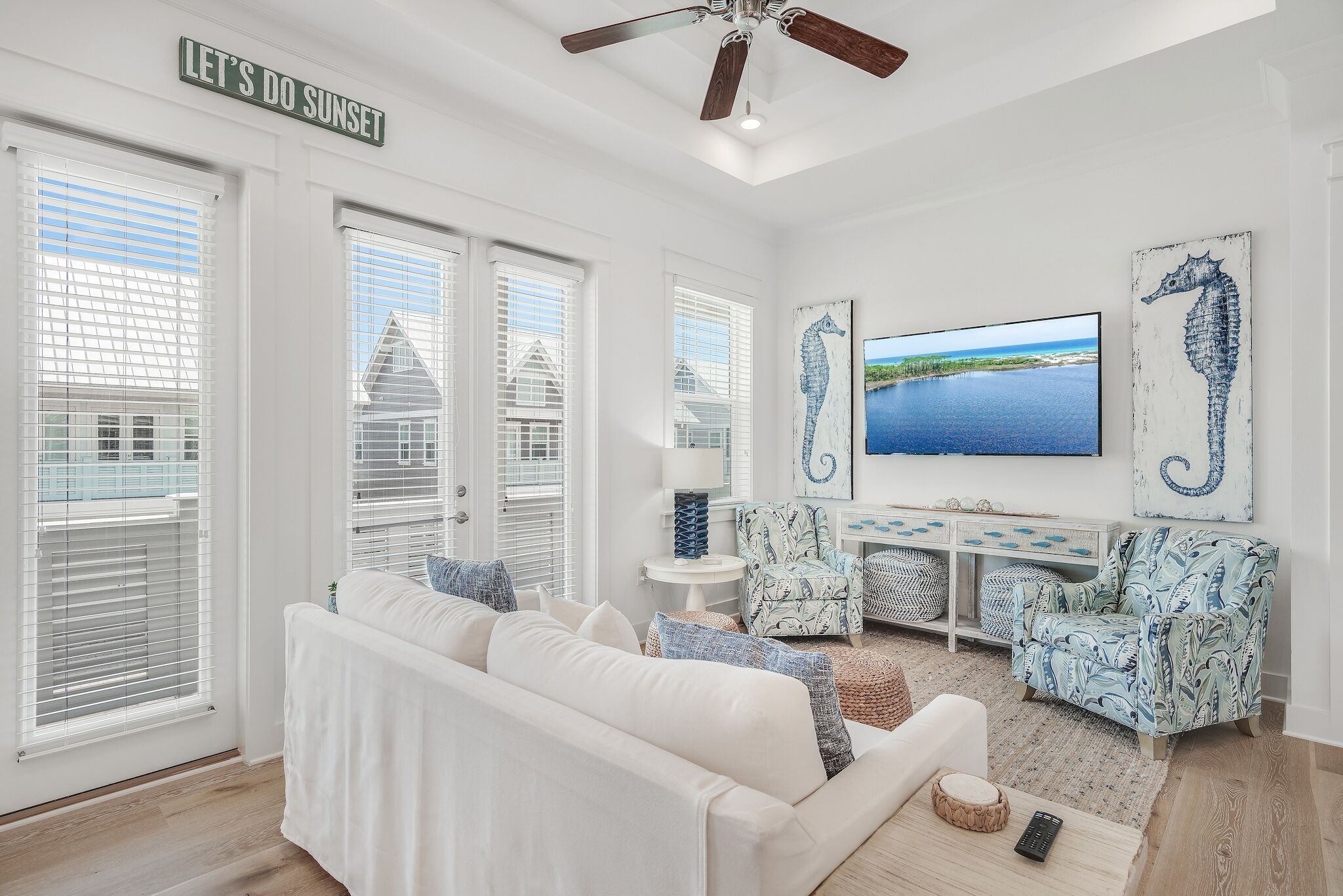 Beach Getaway in 30A! HEATED POOL~  Summer dates available Sleeps 8 comfortably!