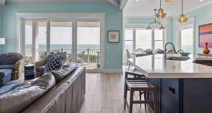 Summer Sunset-6 bedroom luxury with private pool directly across from the beach