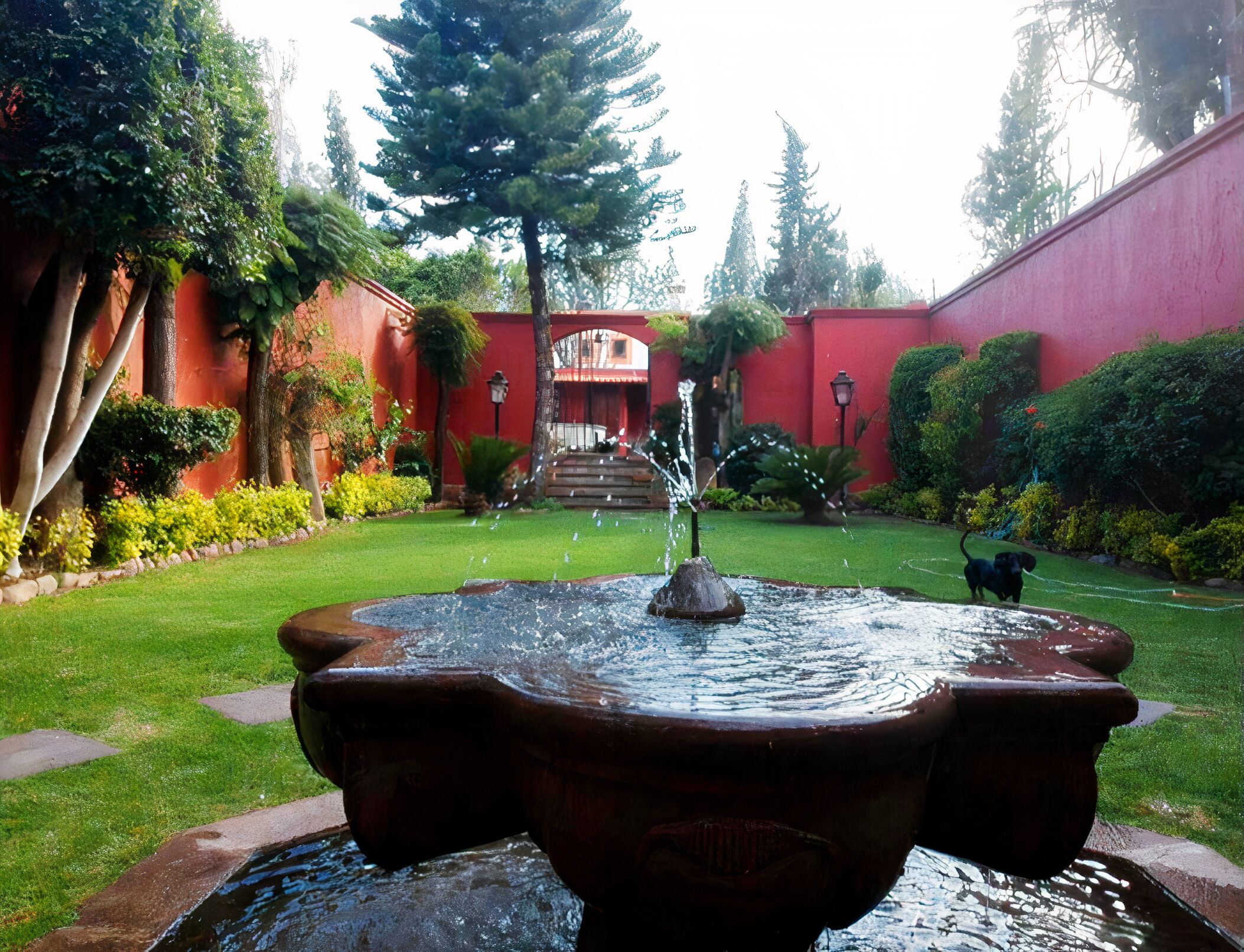 Overnattingsstedets uteområder