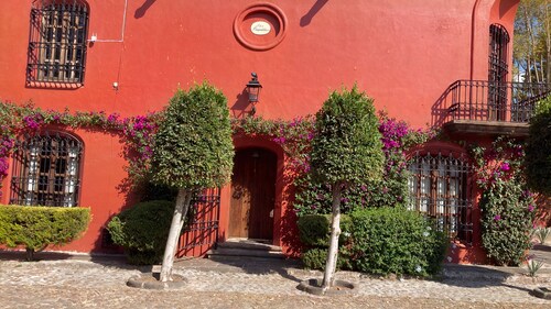 Beautiful Mexican Colonial-style house in Querétaro, Mexico.