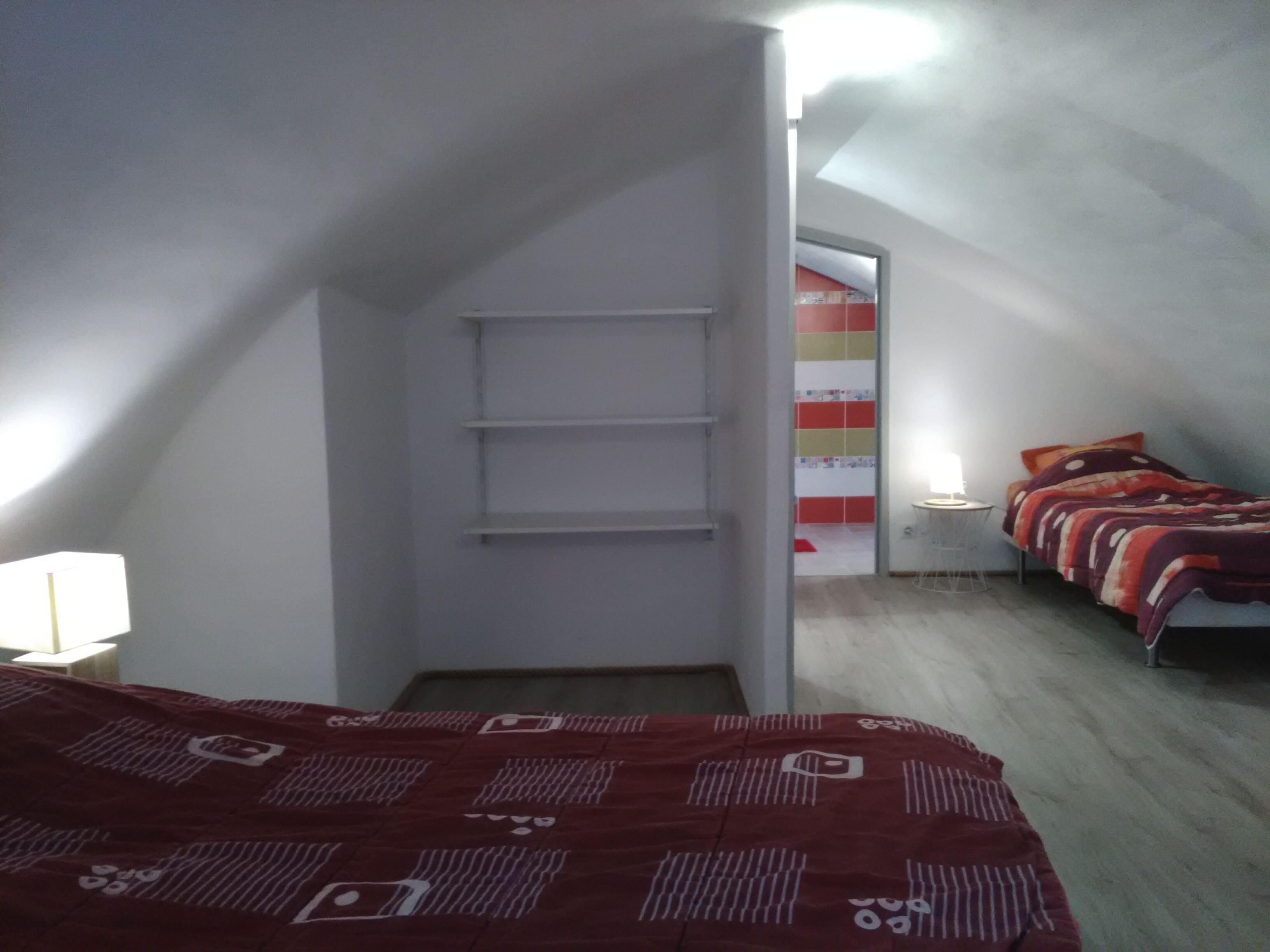 2 habitaciones y ropa de cama 