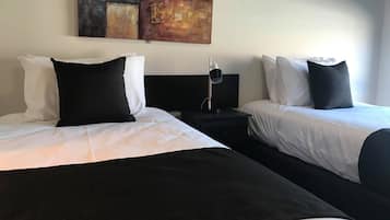 Twin Share Room | Individually furnished, desk, laptop workspace, iron/ironing board