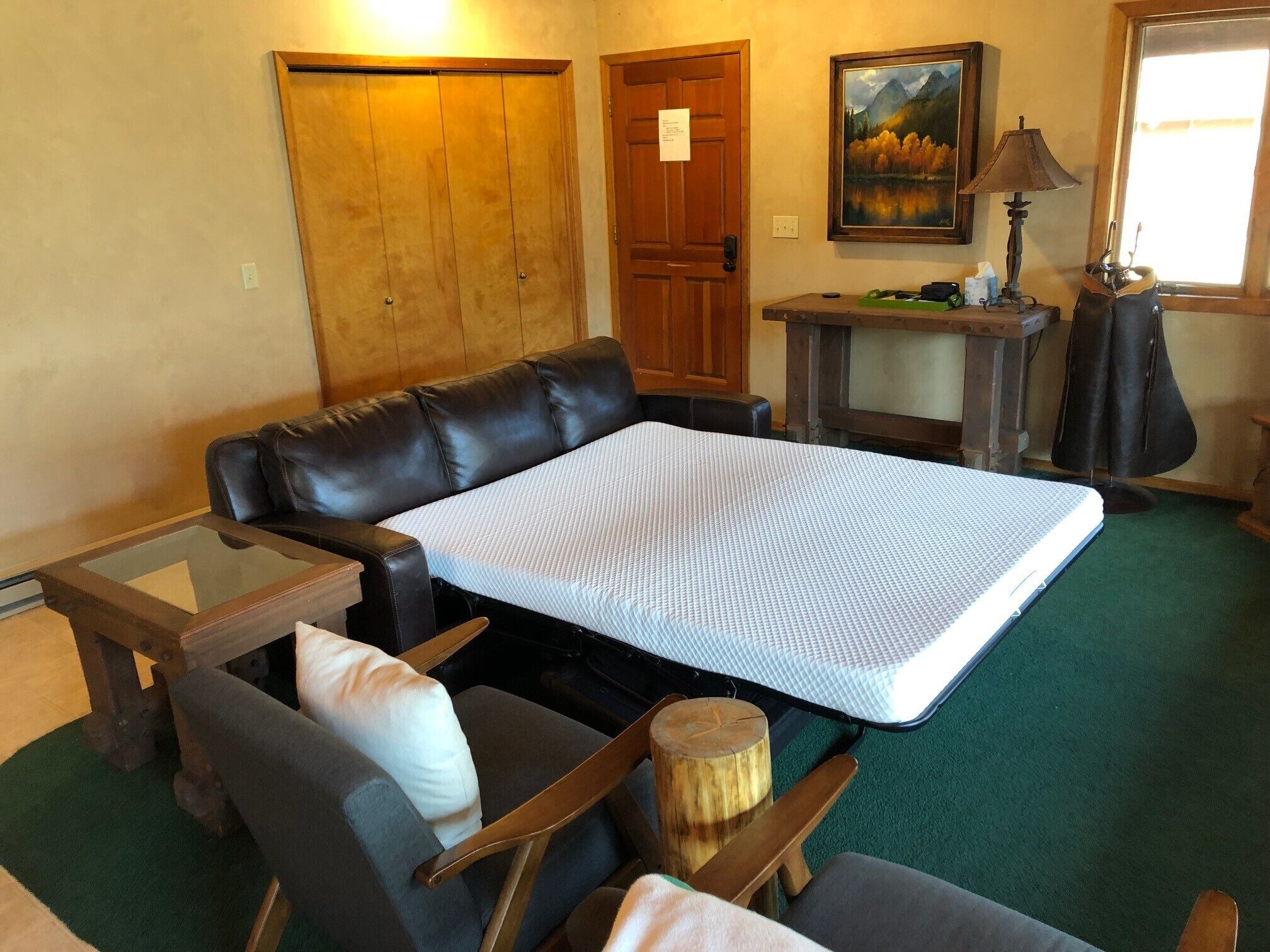 Beautiful cabin and property on private Lake with stunning Rocky Mountain Views