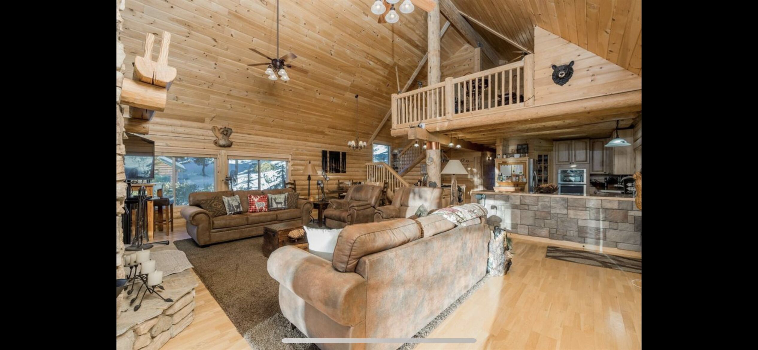 Luxury Log Cabin -- 5 min to Shaver Lake & 30 min to China Peak