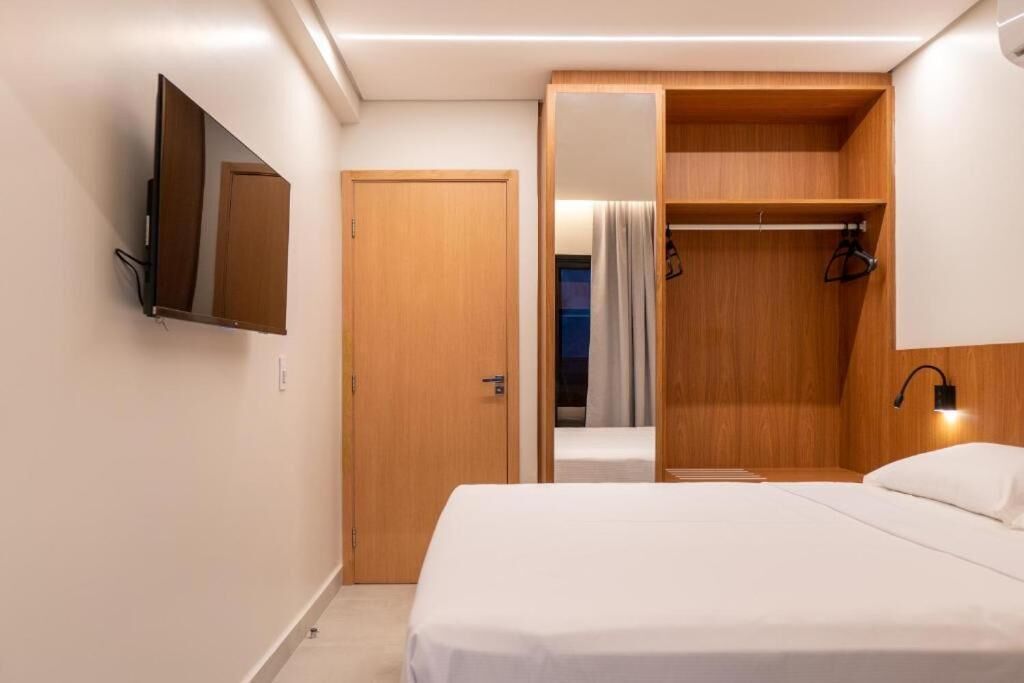 1 quarto, Wi-Fi de cortesia, roupa de cama