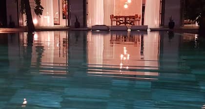 secluded private resort on beach