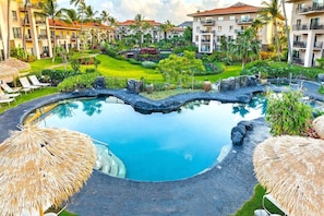 حمّام سباحة مُدفَّأ