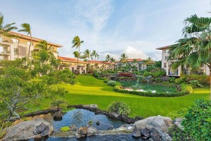 Property grounds - Marriott Waiohai Beach Resort - On The Beach- Family Friendly (Koloa)