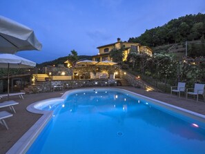 Pool - Magnificent villa in the countryside near Pistoia. Pool, Airco, BBQ (Serravalle Pistoiese)
