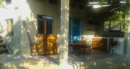 Quiet cottage in bush overlooking Bazaruto Archipelago