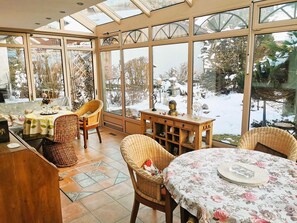 Dining - Constance mountain view with winter garden (Oberstaufen)