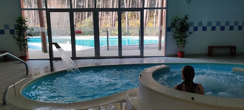 Family chalet in the heart of the Landes forest with wifi