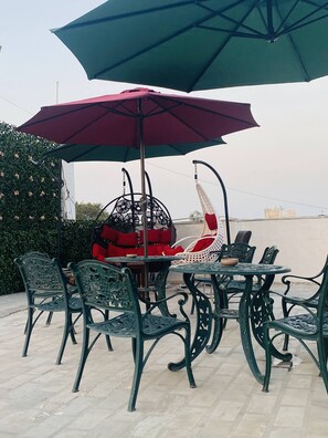 Opções para refeição ao ar livre