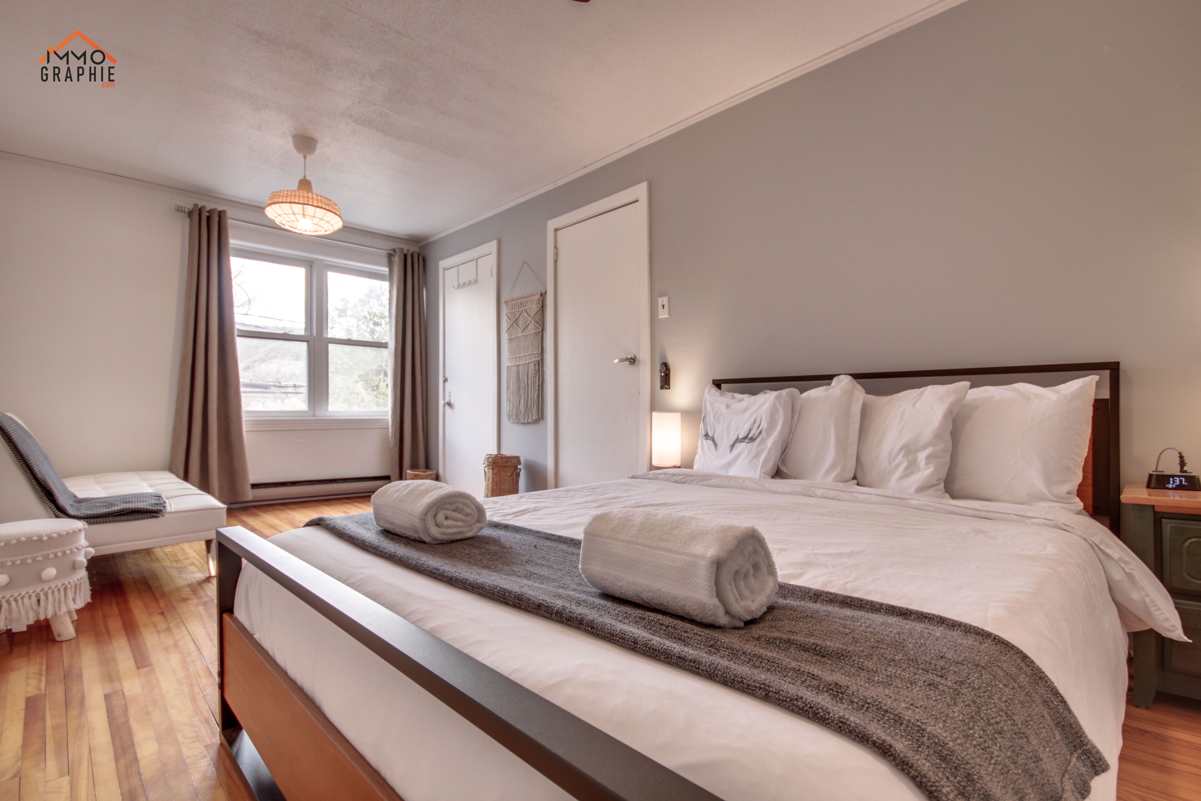 Doppelzimmer | Individuell dekoriert, Verdunkelungsvorhänge, Bügeleisen/Bügelbrett