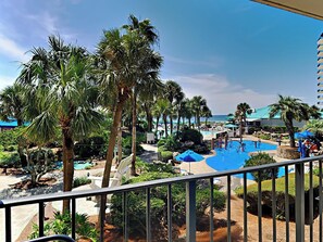 Appart'hôtel, plusieurs lits, balcon, vue océan (T1 108 - No Pets) | Enceinte de l’hébergement