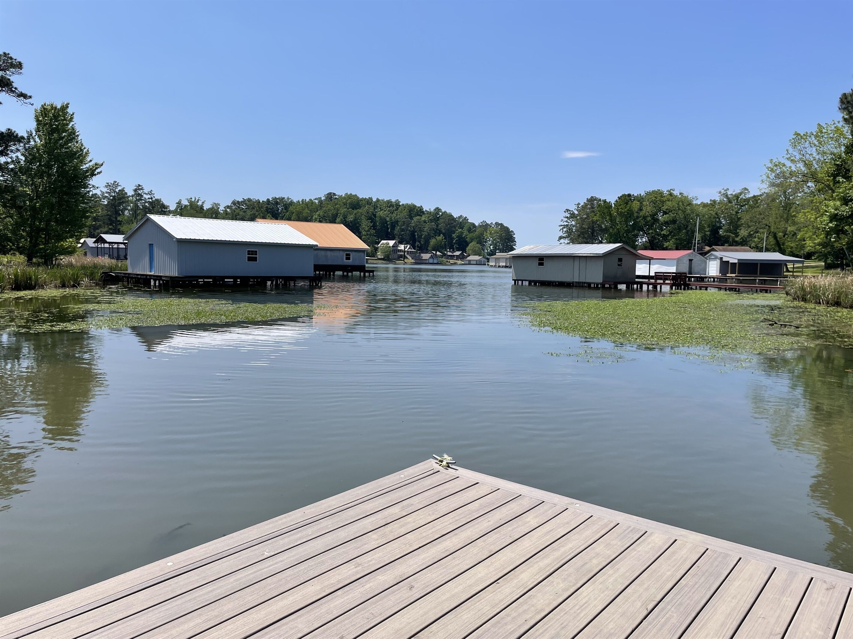 Mid-lake waterfront 3 BR w/ private dock and ample boat/trailer parking
