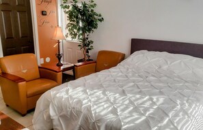 1 間睡房、熨斗/熨衫板、免費 Wi-Fi、床單