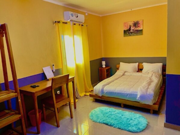 1 bedroom, desk, iron/ironing board, free WiFi