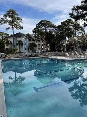 Außenpool, beheizter Pool