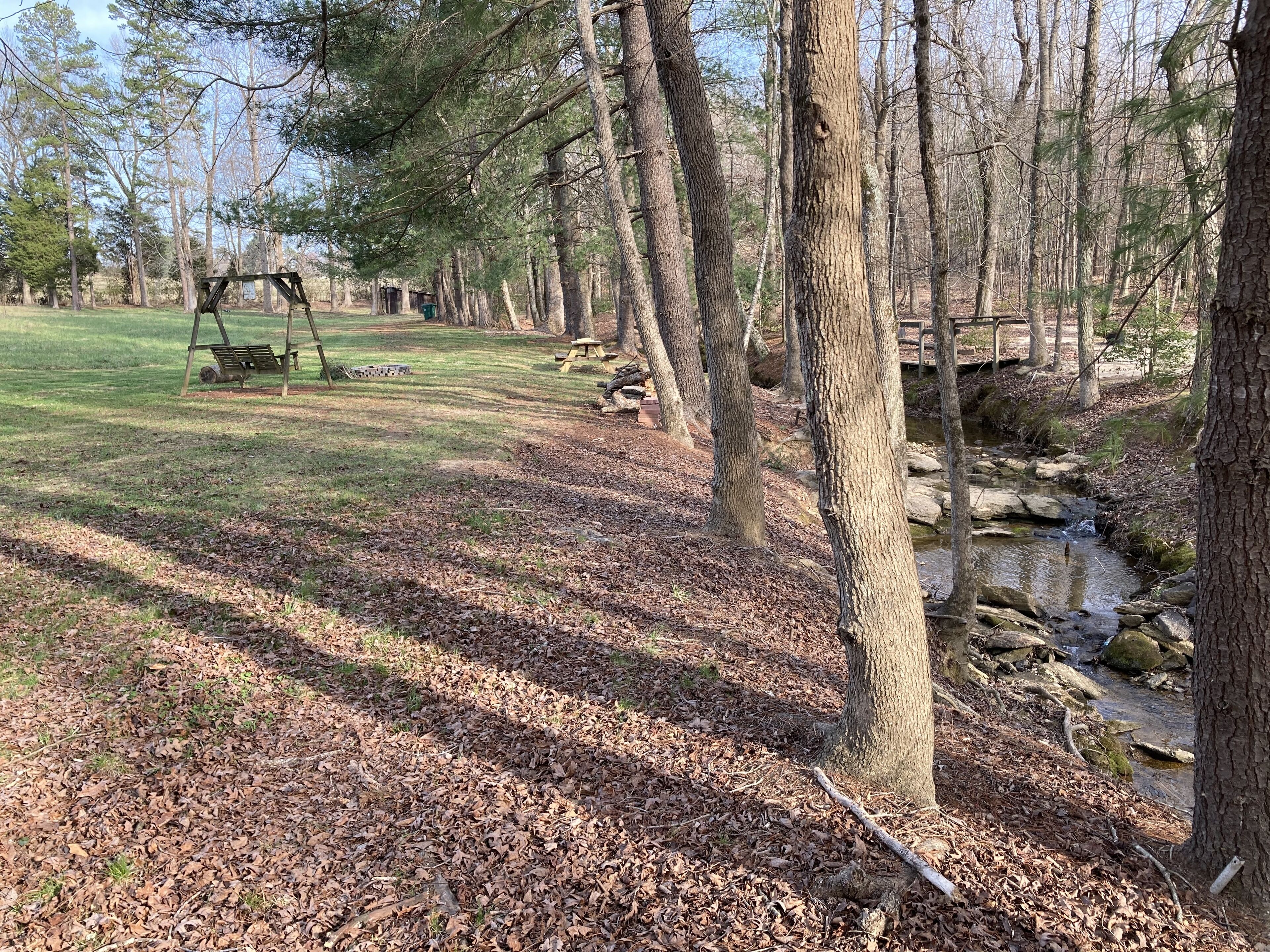 Primitive Camping by Neal Creek site #1
