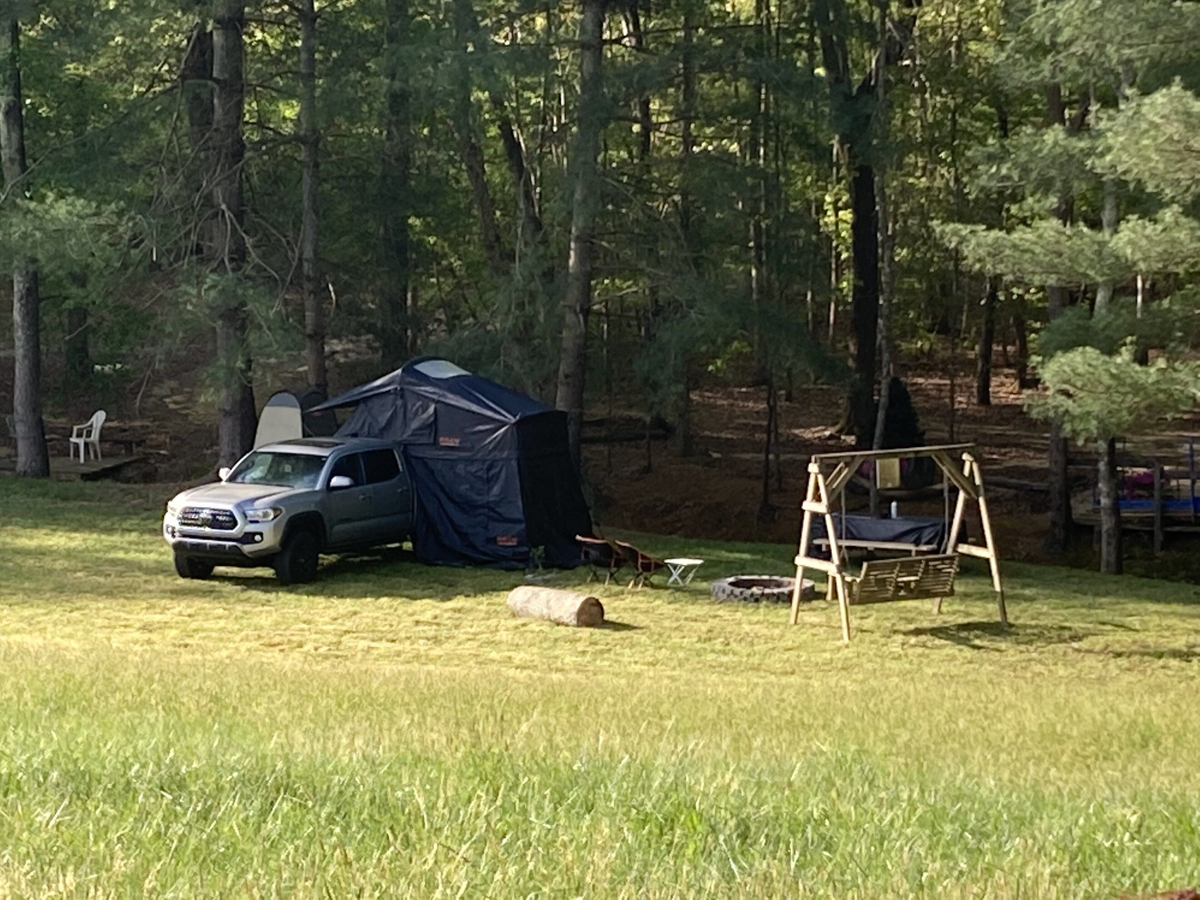 Primitive Camping by Neal Creek site #1