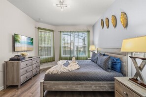 5 chambres, bureau, lit de bébé portatif, accès au Wi-Fi (inclus)