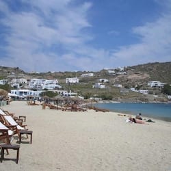 On the beach